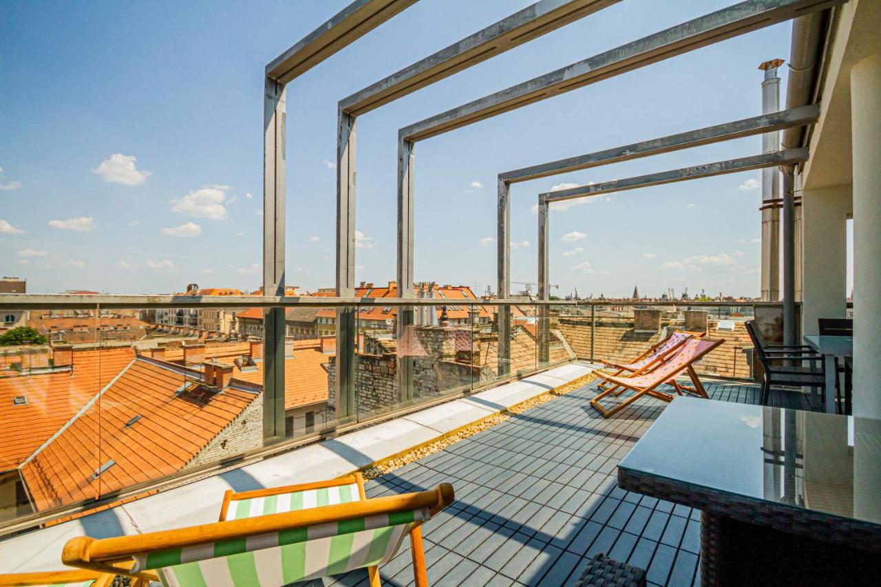 Luxury Apartment With Balcony In Downtown Budapest Extérieur photo