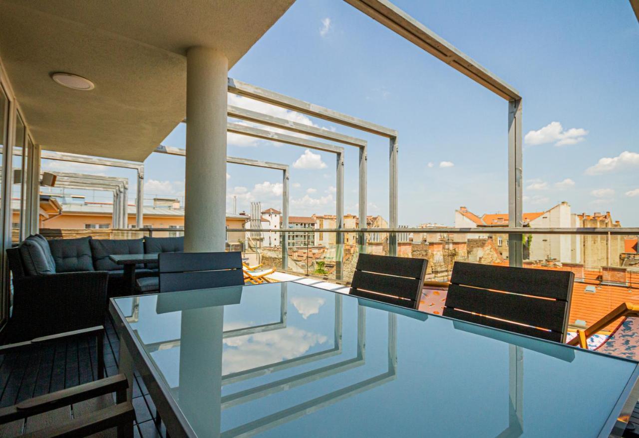 Luxury Apartment With Balcony In Downtown Budapest Extérieur photo