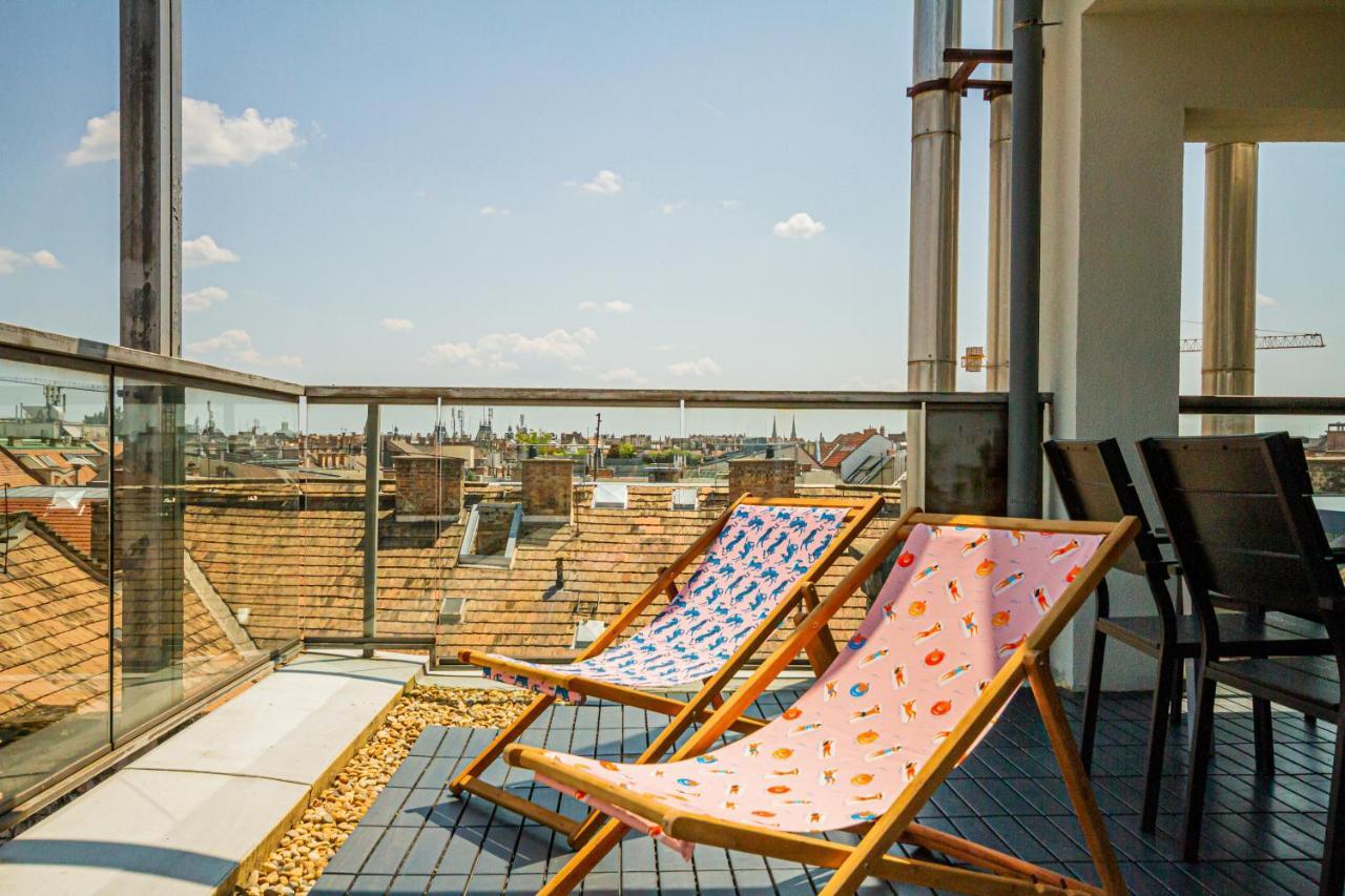 Luxury Apartment With Balcony In Downtown Budapest Extérieur photo