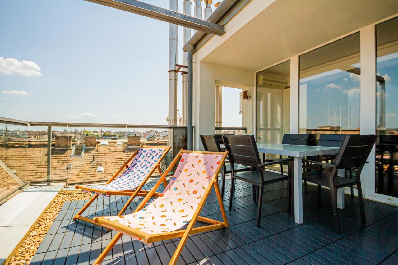 Luxury Apartment With Balcony In Downtown Budapest Extérieur photo